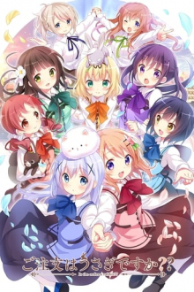 Cover Is the Order a Rabbit? AniWorld Is the Order a Rabbit?, Cover, HD, Anime Stream, ganze Folge